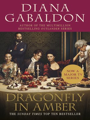 book after dragonfly in amber
